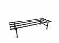 Leafy Tales Heavy-Duty Metal Plant Stand Set of 1– Durable Iron Pot Stand for Indoor and Outdoor Use – Rust-Proof Garden Shelf (Black, 76cm x 24cm x 18cm)