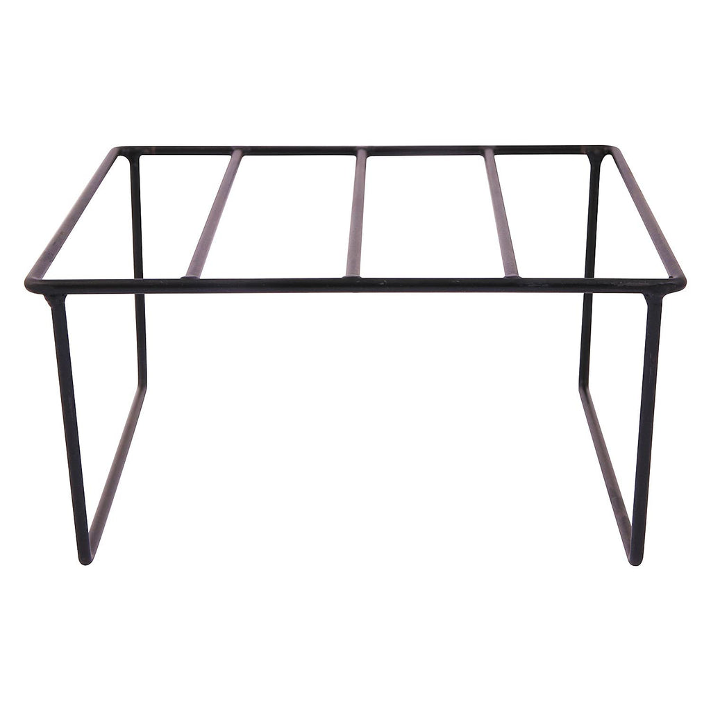 Leafy Tales Set of 10 – Square Metal/Iron Plant Stand for Indoor/Outdoor Flower Pot for Home, Garden, Balcony, Living Room Decor