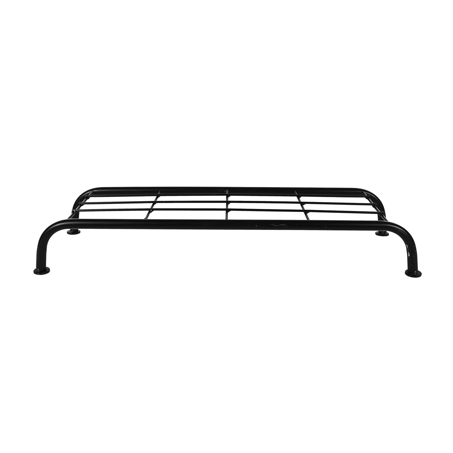Leafy Tales® Long Rectangular Metal Planters Pipe Stand, Black, 24 x 8 x 4 inches, (24" 1 STANDS)
