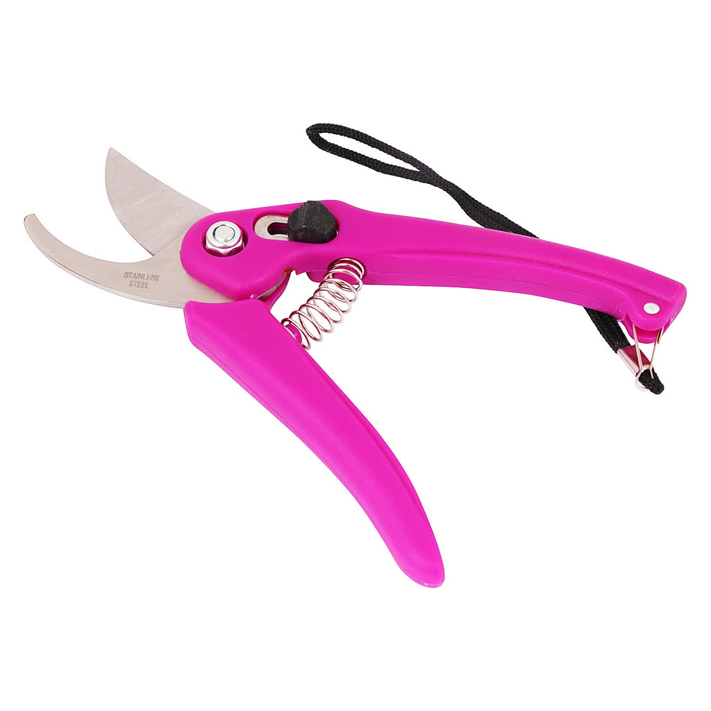 Leafy Tales Multipurpose Stainless Steel Gardening Scissor Plant Cutter/Shears/Hand Pruner