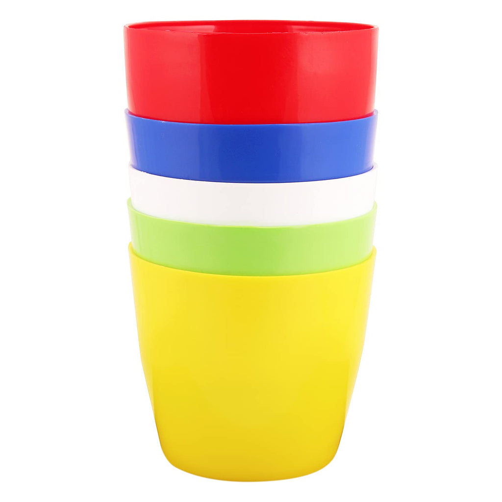 Leafy Tales Plastic Cool Pot, Multicolor 10 x 10 x 8 cm 10 pcs, small