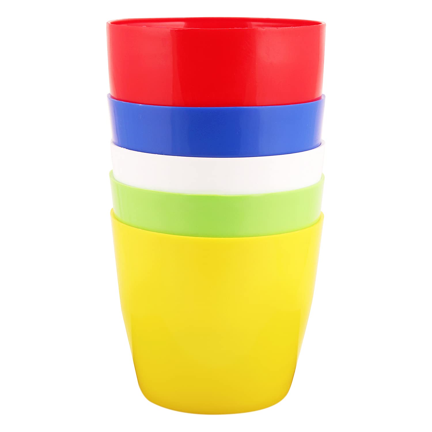 Leafy Tales Plastic Cool Pot, Multicolor 10 x 10 x 8 cm 10 pcs, small