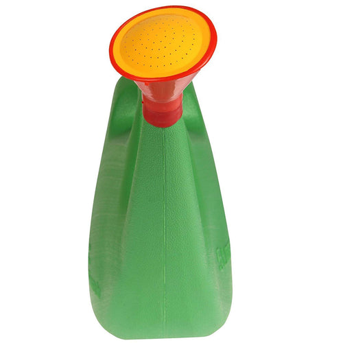 Leafy Tales 5 Litre Plastic Watering Can for Plants - Ergonomic Garden Water Can with Detachable Sprinkler - Lightweight & Durable Green Water Shower for Indoor Houseplants, Balcony & Outdoor Garden