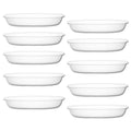 Leafy Tales Plants Bottom Plate, Drip Tray for Plants, Gamla, Terracotta Color| (6-inch, Brown, Set of 10)
