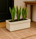 Leafy Tales Modern Rectangular Planter for Home Décor 21 INCH, Highly Durable,Lightweight Indoor Outdoor Planter, Flower Pot Gamla,Tree Planter, Pot for Balcony Garden, Vegetables, Flowers & Greenery