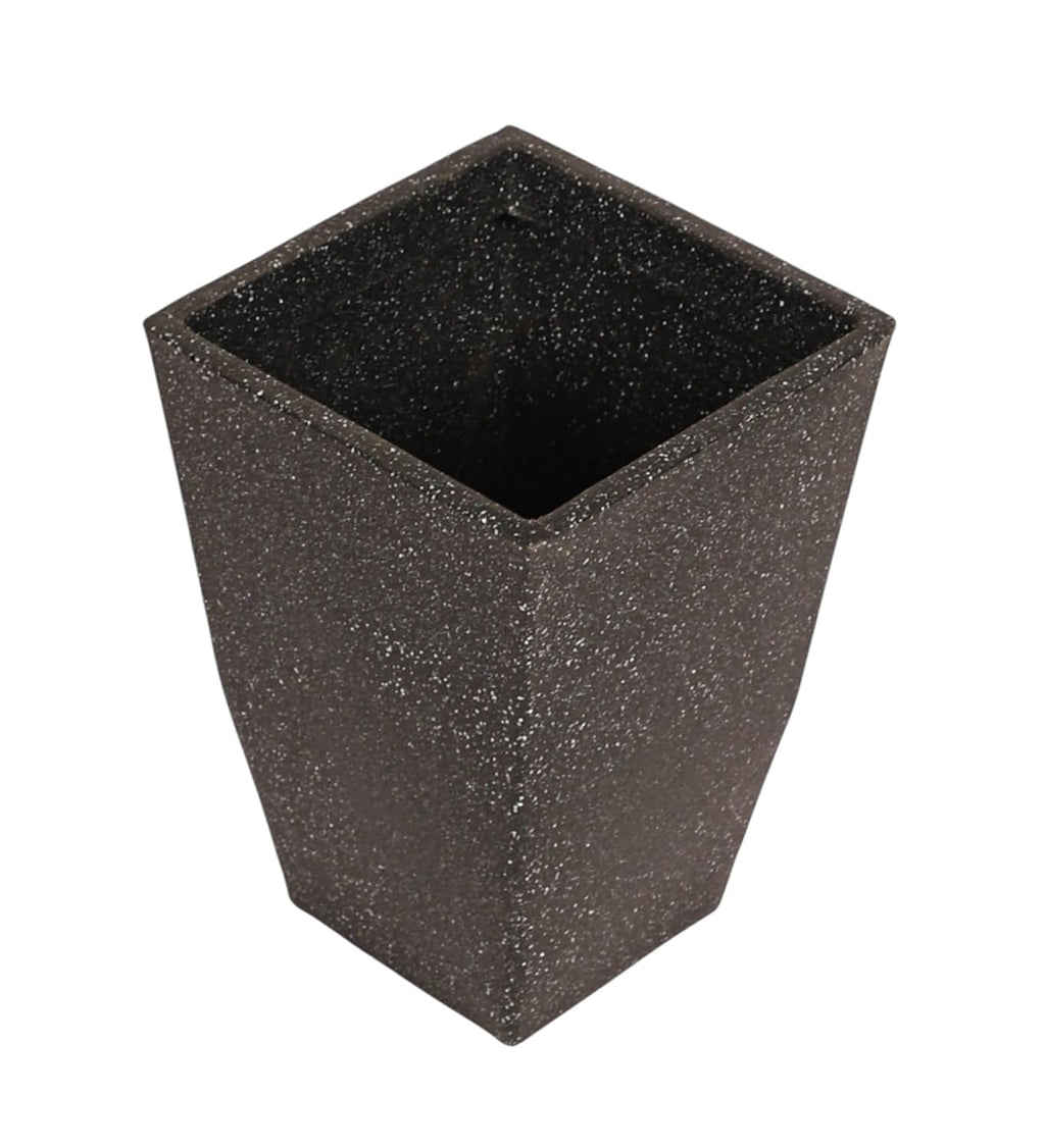 Leafy Tales Modern Roto Square Tower Planter for Home Décor 12 INCH, Highly Durable,Lightweight Indoor Outdoor Planter, Flower Pot Gamla