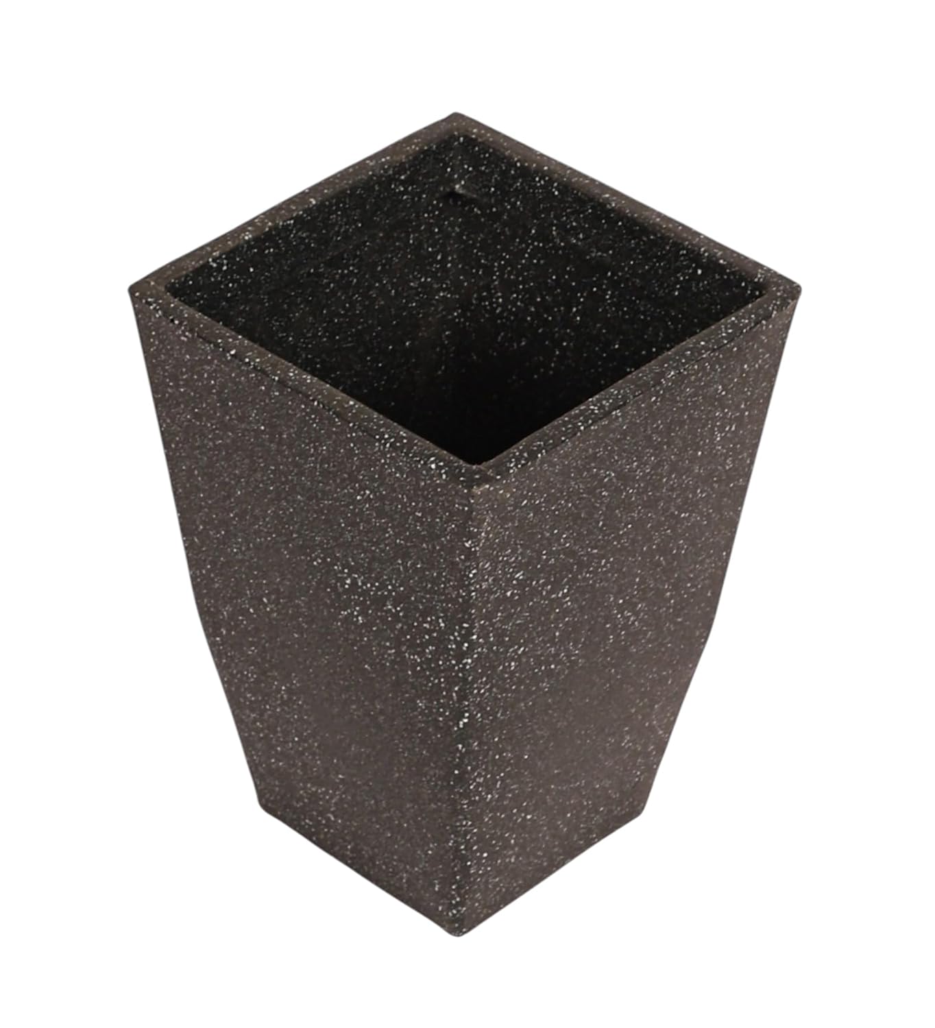 Leafy Tales Modern Roto Square Tower Planter for Home Décor 12 INCH, Highly Durable,Lightweight Indoor Outdoor Planter, Flower Pot Gamla
