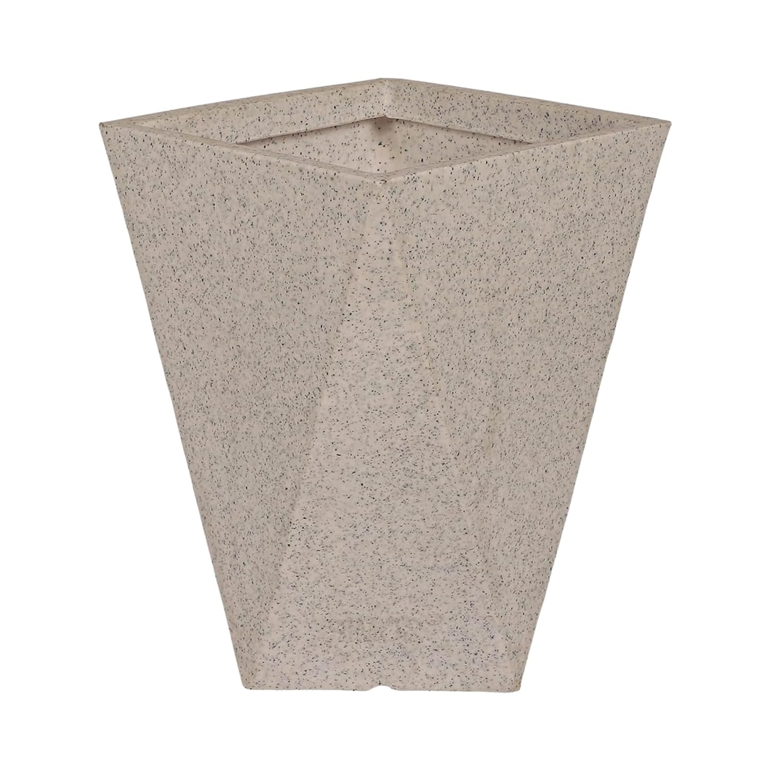 Leafy Tales Modern Diamond Tower Planter for Home Décor 19 INCH, Highly Durable,Lightweight Indoor Outdoor Planter, Flower Pot Gamla