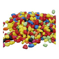Leafy Tales Rainbow Marble Stone Pebbles for Home & Garden Decoration| Rainbow Pebbles 2 Kg