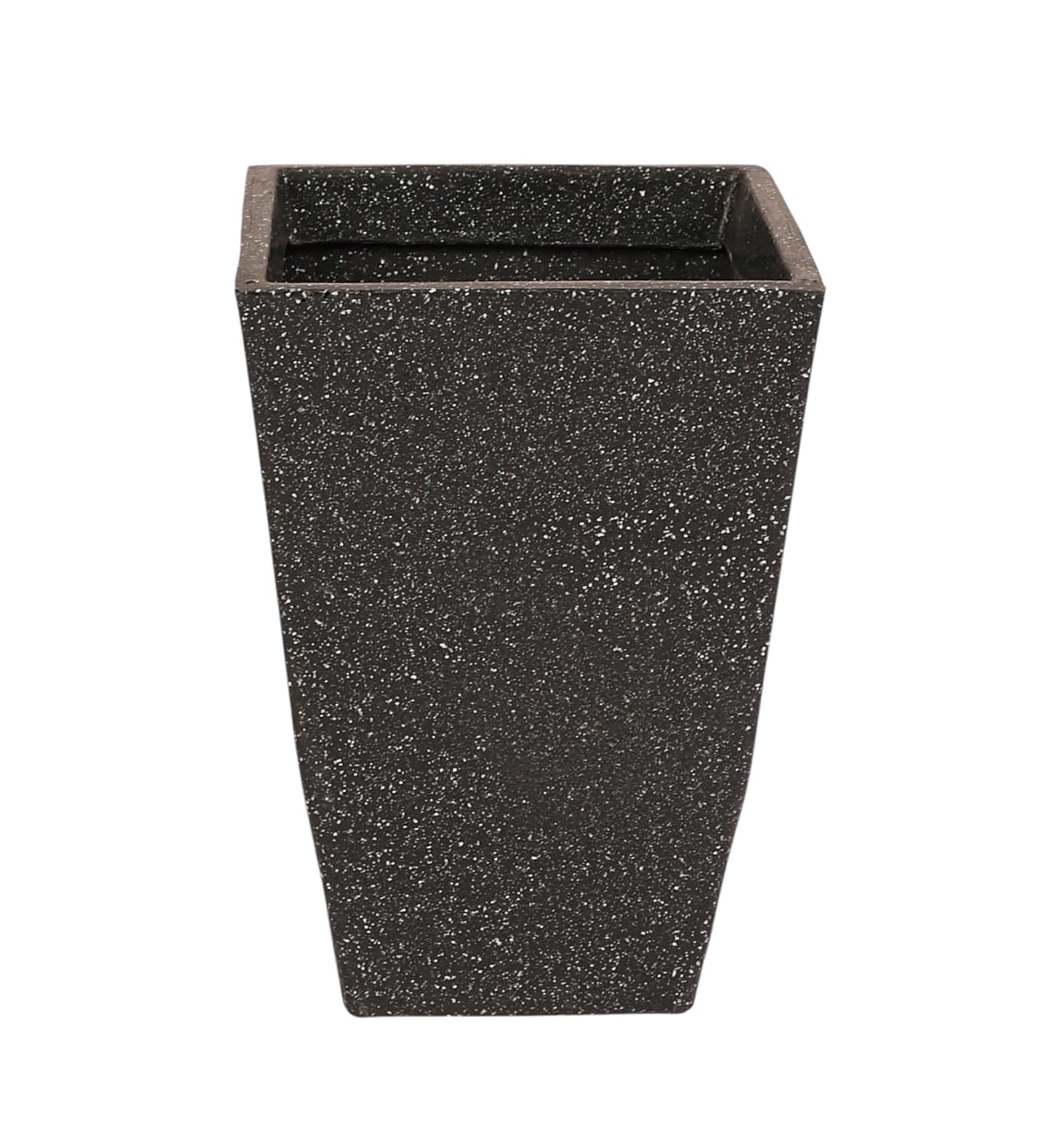 Leafy Tales Modern Roto Square Tower Planter for Home Décor 12 INCH, Highly Durable,Lightweight Indoor Outdoor Planter, Flower Pot Gamla