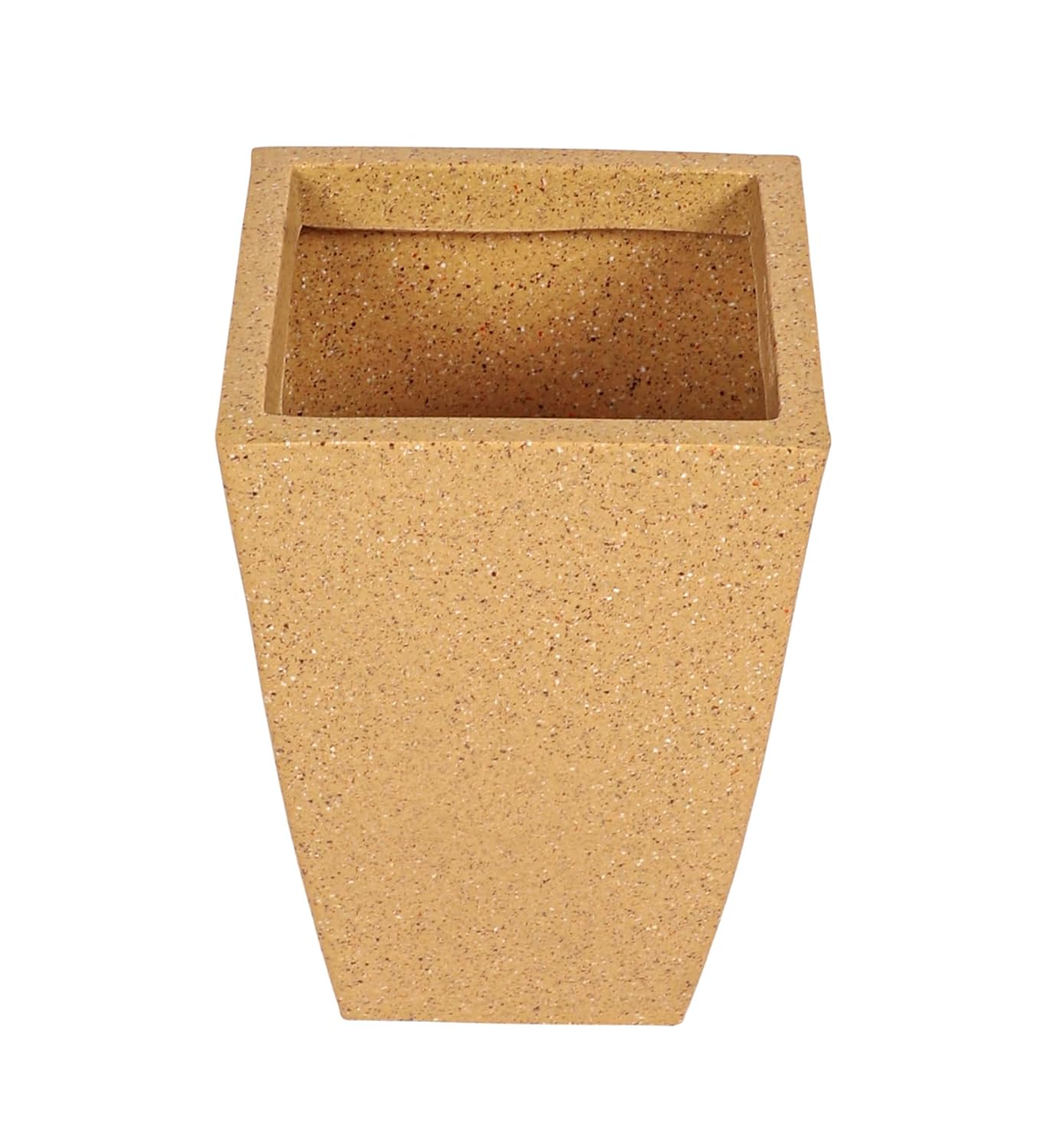Leafy Tales Modern Roto Square Tower Planter for Home Décor 12 INCH, Highly Durable,Lightweight Indoor Outdoor Planter, Flower Pot Gamla
