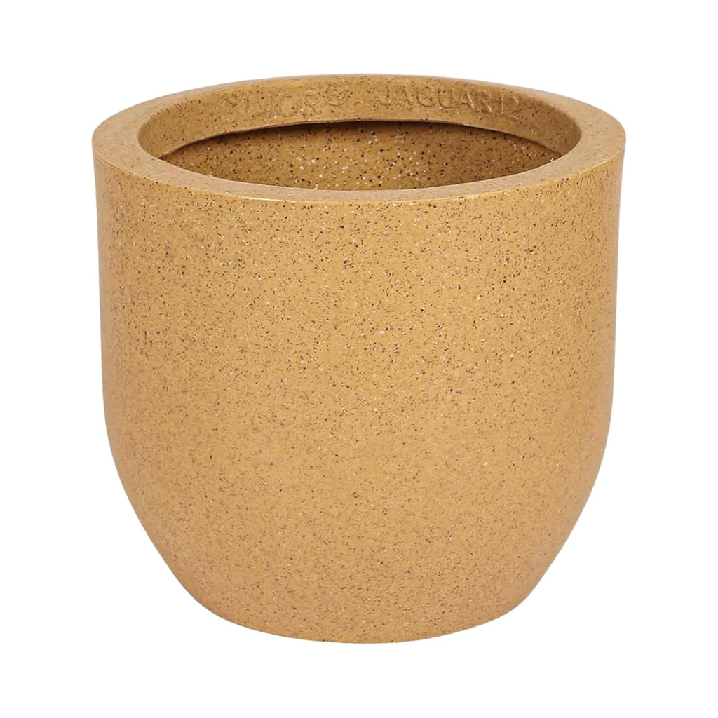 Leafy Tales Modern Round Planter for Home Décor 12 INCH, Highly Durable,Lightweight Indoor Outdoor Planter, Flower Pot Gamla,Tree Planter, Pot for Balcony Garden, Vegetables, Flowers & Greenery