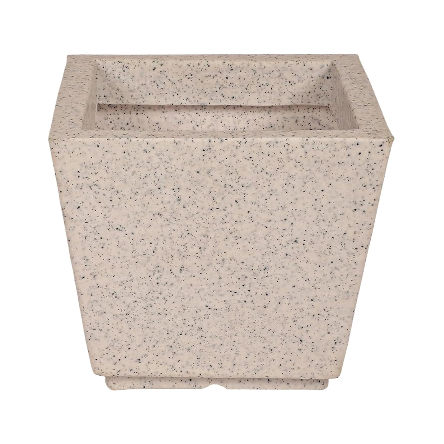 Leafy Tales Modern Square Planter for Home Decor 12 INCH, Highly Durable,Lightweight Indoor Outdoor Planter, Flower Pot Gamla,Tree Planter, Pot for Balcony Garden, Vegetables, Flowers & Greenery