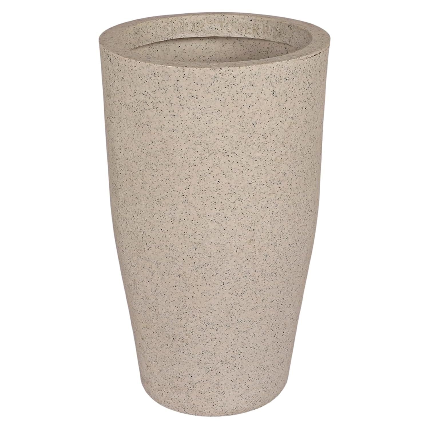 Leafy Tales Modern Round Tower Planter for Home Décor 24 INCH, Highly Durable,Lightweight Indoor Outdoor Planter, Flower Pot Gamla, Pot for Balcony Garden, Vegetables, Flowers & Greenery