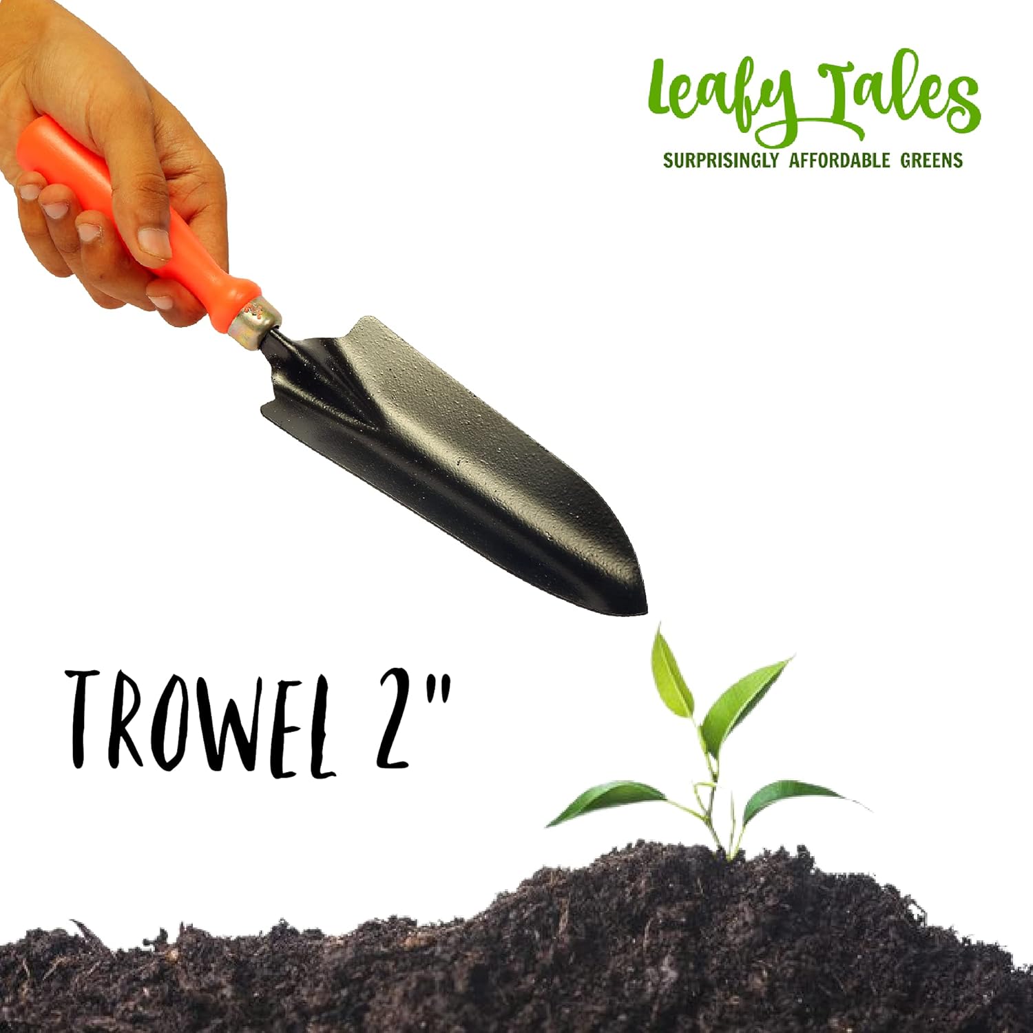 Leafy Tales Gardening Tool Kit Set of 9 (7 Tools + Pruner Scissors + Gloves)