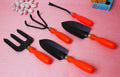 Leafy Tales Gardening Hand Tools Set - 5 Pieces (Cultivator, Big and Small Trowel, Weeder, Fork) | Tools for Home Garden | Durable Plant Tool Kit | Farming Tools