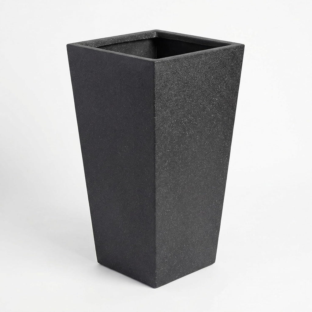 Leafy Tales Modern Roto Square Tower Planter for Home Décor 18 INCH, Highly Durable,Lightweight Indoor Outdoor Planter, Flower Pot Gamla