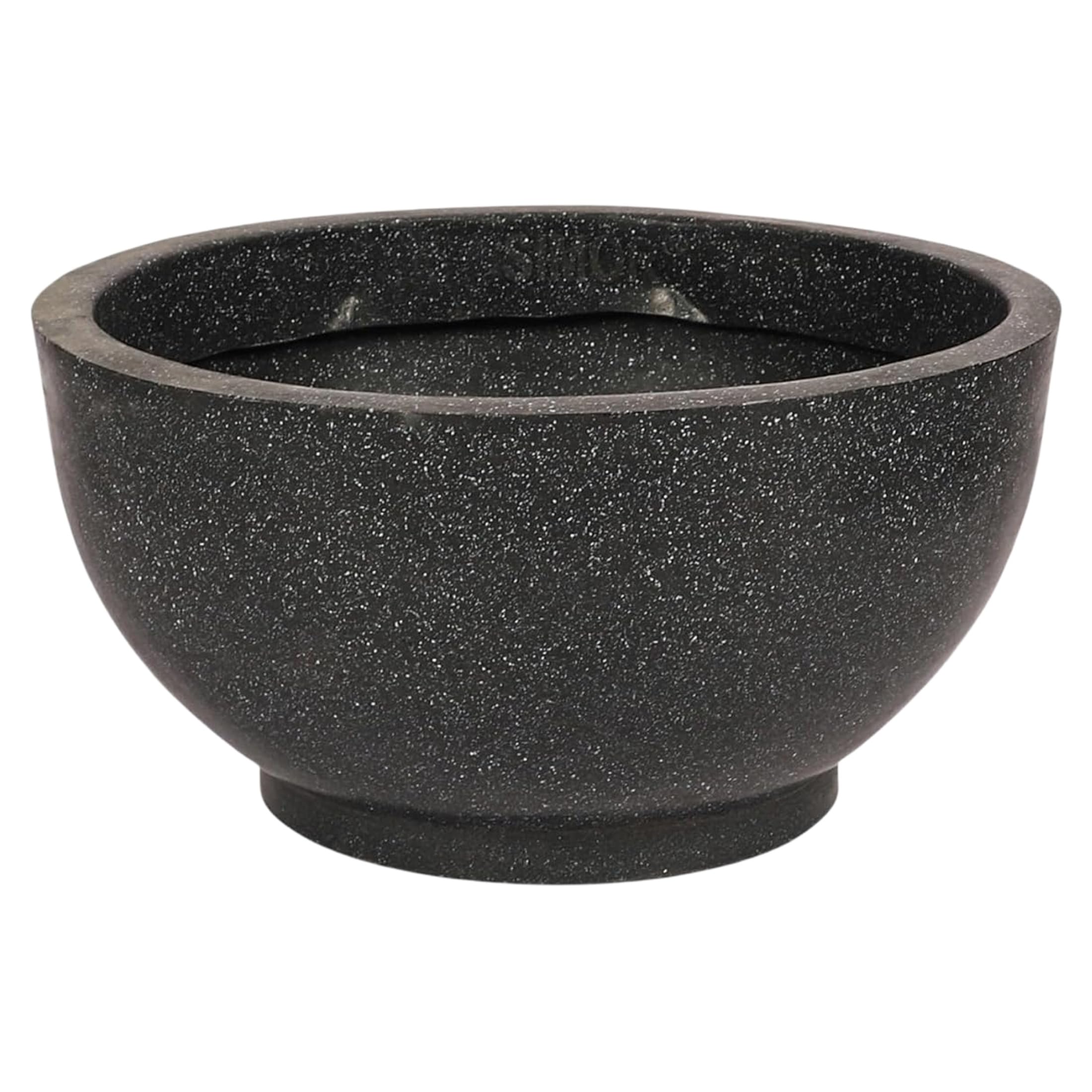 Leafy Tales Modern Round Planter for Home Décor 18 INCH, Highly Durable,Lightweight Indoor Outdoor Planter, Flower Pot Gamla,Tree Planter, Pot for Balcony Garden, Vegetables, Flowers & Greenery