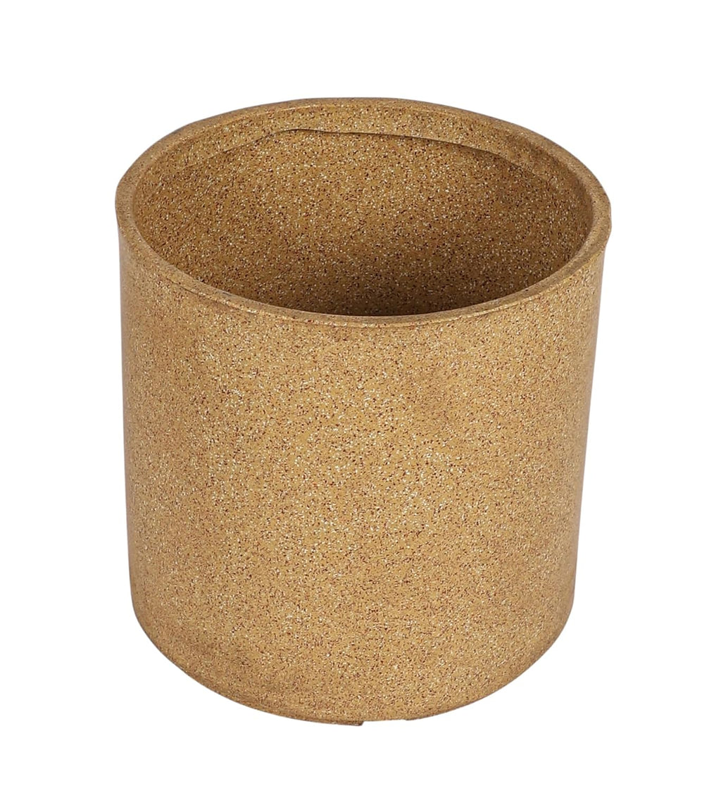 Leafy Tales Modern Round Cylindrical Planter for Home Décor 15 INCH, Highly Durable,Lightweight Indoor Outdoor Planter, Flower Pot Gamla, Pot for Balcony Garden, Vegetables
