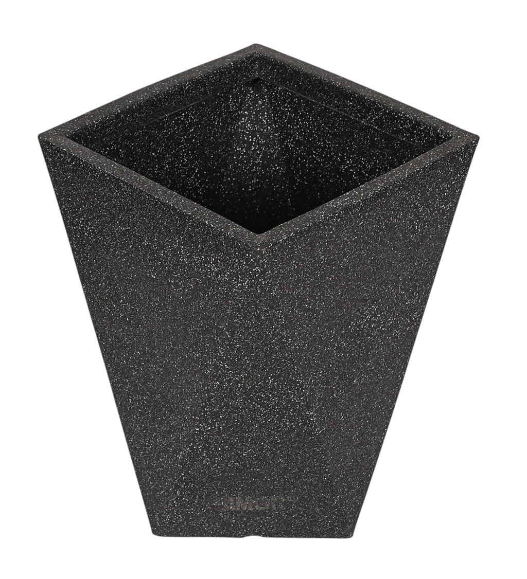Leafy Tales Modern Diamond Tower Planter for Home Décor 19 INCH, Highly Durable,Lightweight Indoor Outdoor Planter, Flower Pot Gamla