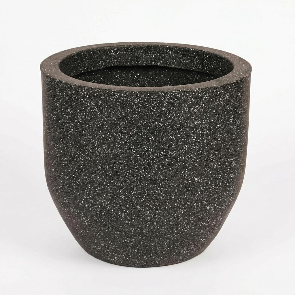 Leafy Tales Modern Round Planter for Home Décor 14 INCH, Highly Durable,Lightweight Indoor Outdoor Planter, Flower Pot Gamla,Tree Planter, Pot for Balcony Garden, Vegetables, Flowers & Greenery