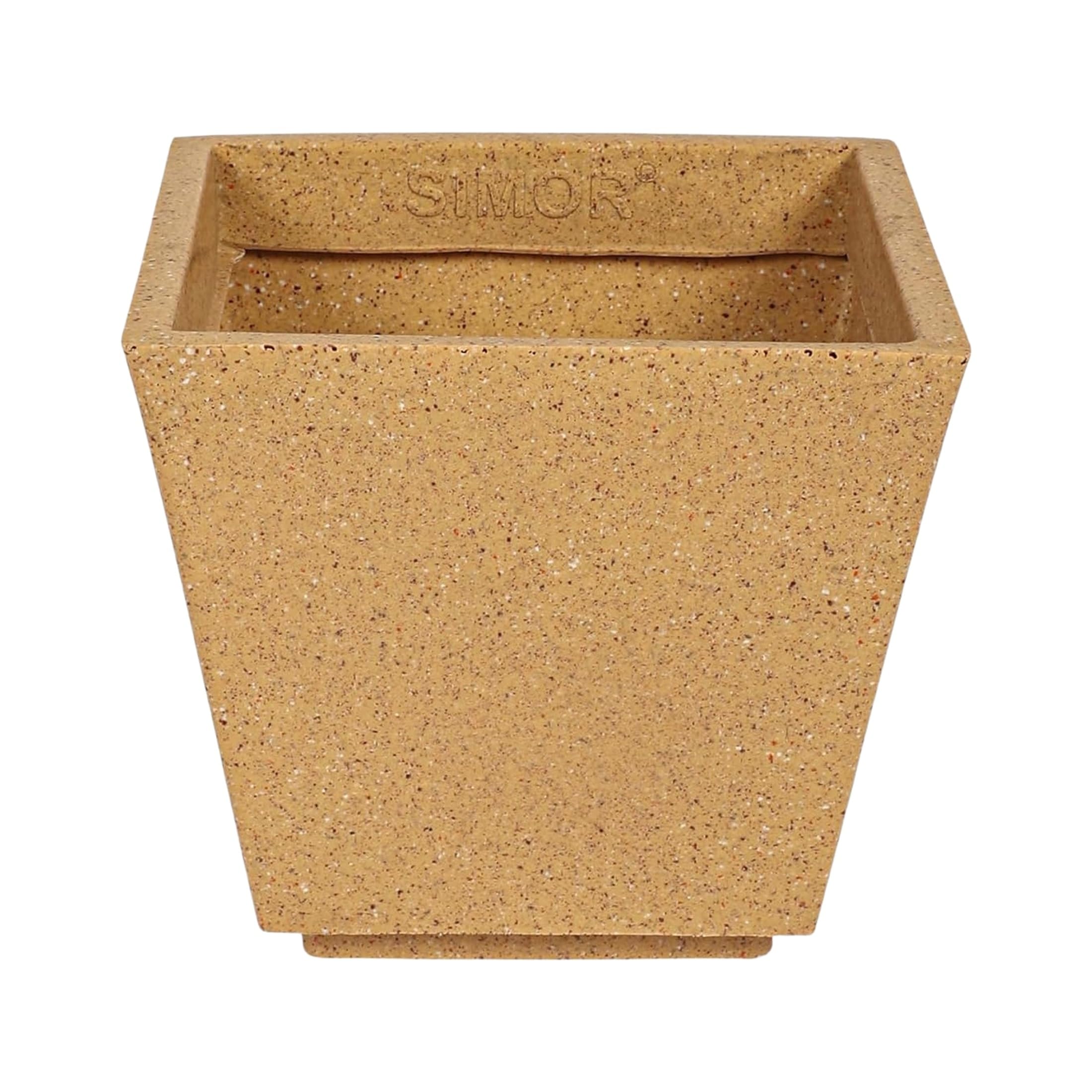 Leafy Tales Modern Square Planter for Home Decor 10 INCH, Highly Durable,Lightweight Indoor Outdoor Planter, Flower Pot Gamla,Tree Planter, Pot for Balcony Garden, Vegetables, Flowers & Greenery