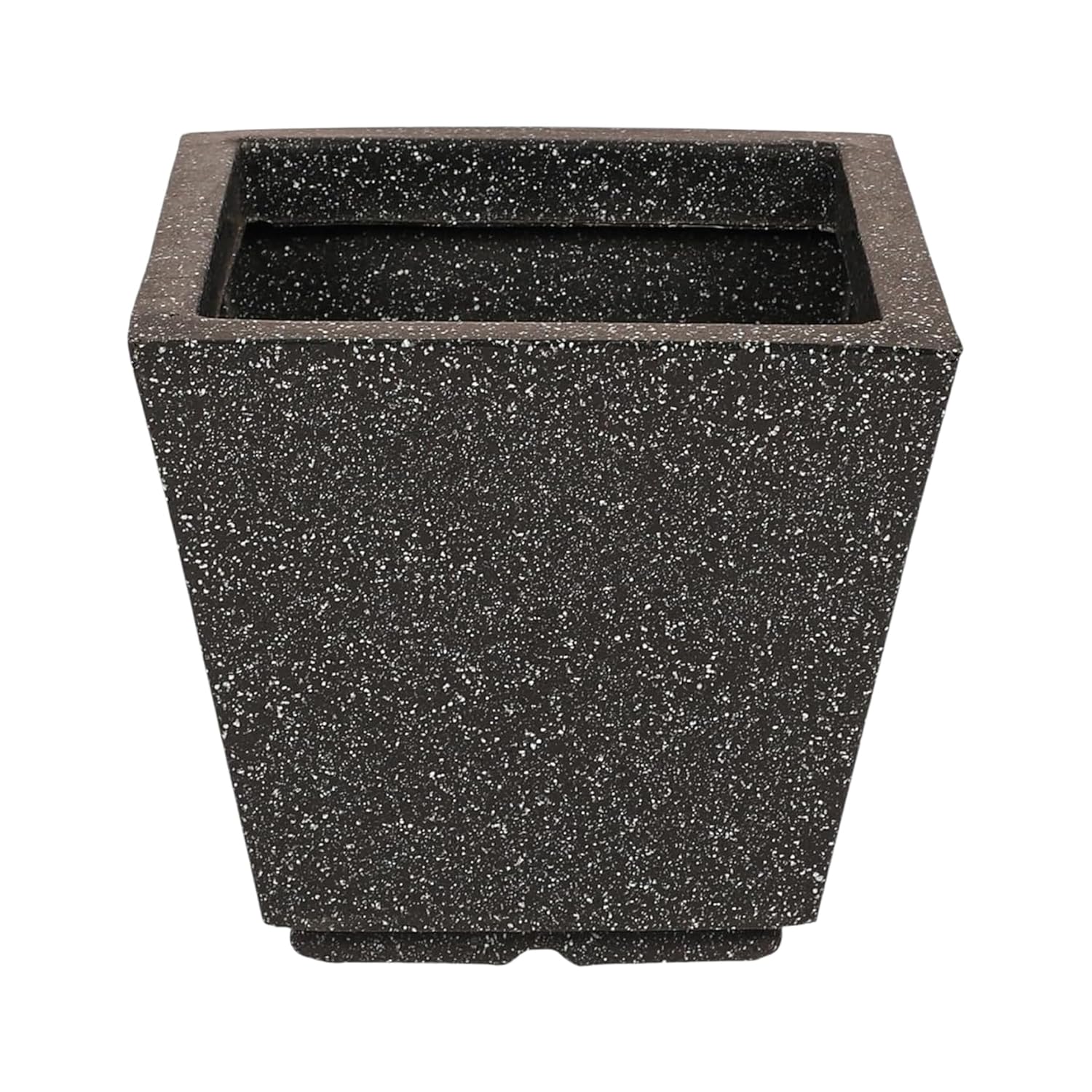 Leafy Tales Modern Square Planter for Home Decor 10 INCH, Highly Durable,Lightweight Indoor Outdoor Planter, Flower Pot Gamla,Tree Planter, Pot for Balcony Garden, Vegetables, Flowers & Greenery