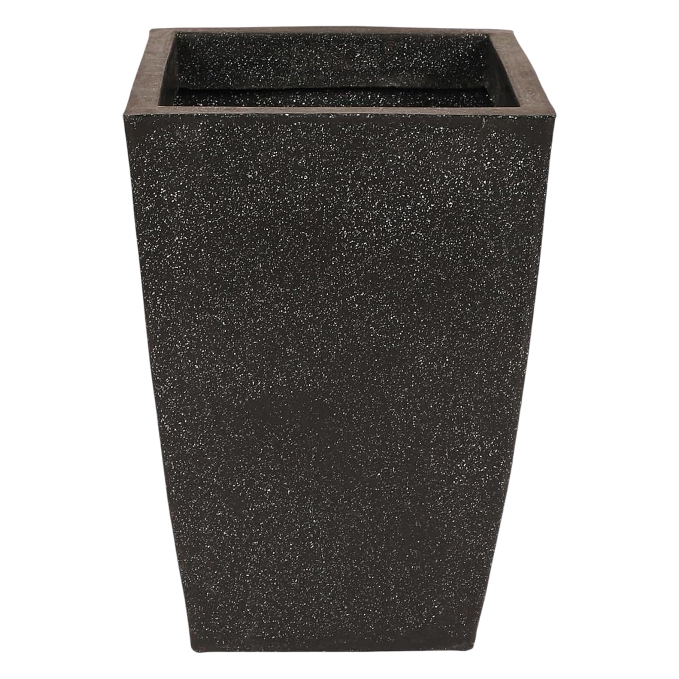 Leafy Tales Modern Roto Square Tower Planter for Home Décor 18 INCH, Highly Durable,Lightweight Indoor Outdoor Planter, Flower Pot Gamla