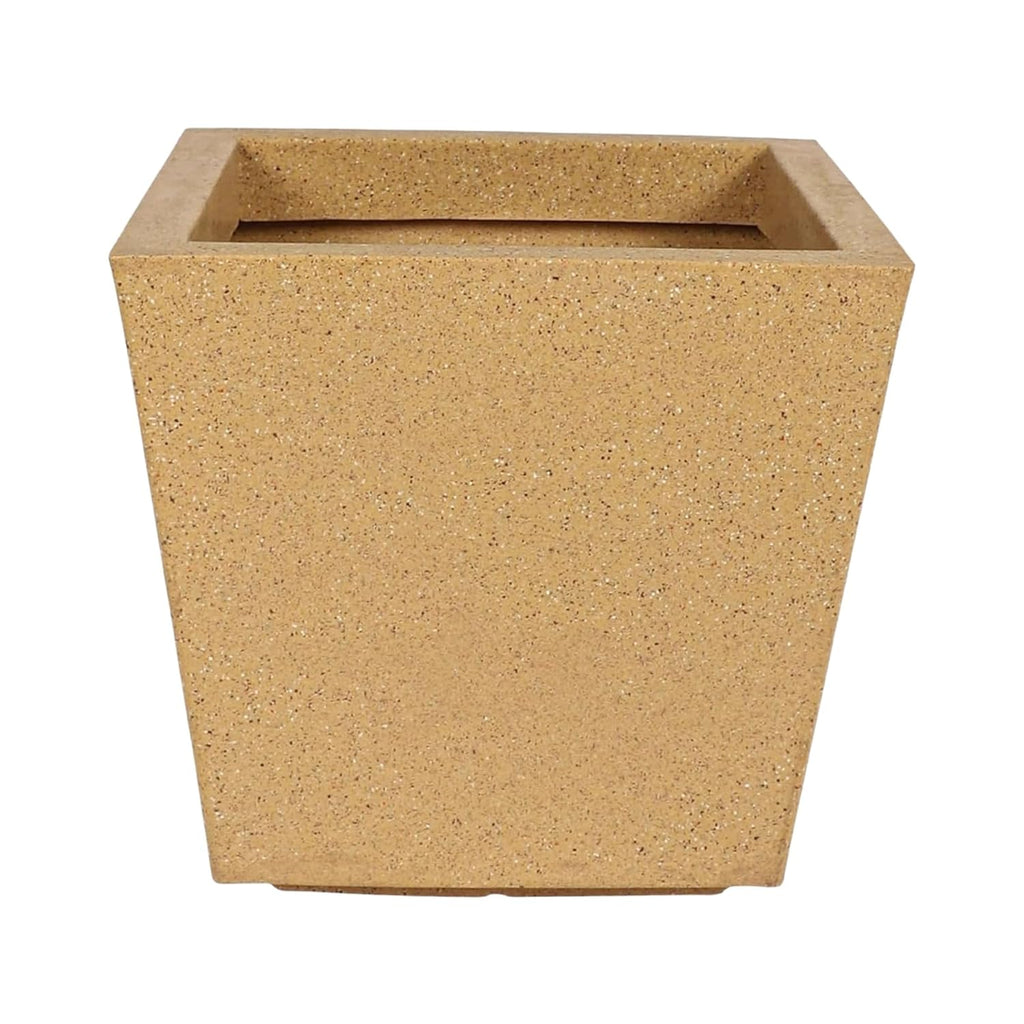 Leafy Tales Modern Square Planter for Home Decor 17 INCH, Highly Durable,Lightweight Indoor Outdoor Planter, Flower Pot Gamla,Tree Planter, Pot for Balcony Garden, Vegetables, Flowers & Greenery