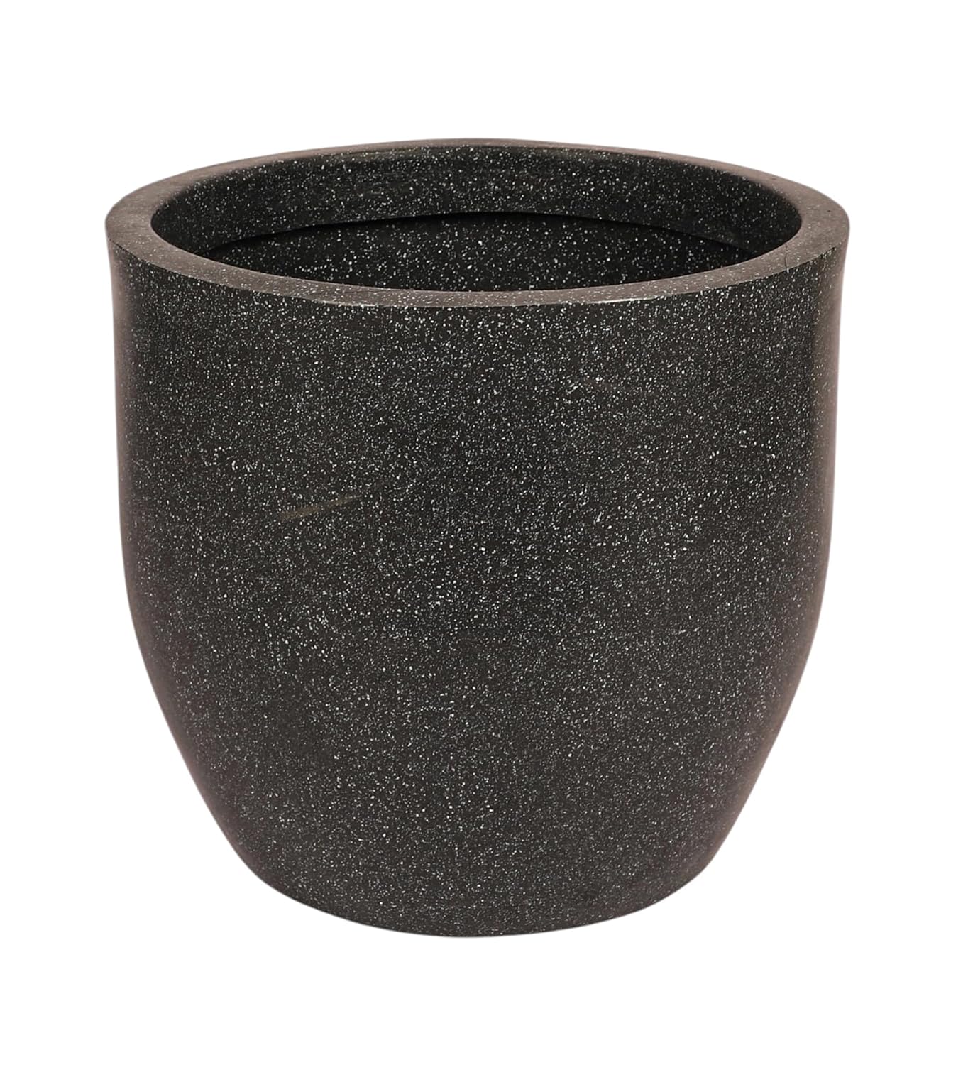 Leafy Tales Modern Round Planter for Home Décor 16 INCH, Highly Durable,Lightweight Indoor Outdoor Planter, Flower Pot Gamla,Tree Planter, Pot for Balcony Garden, Vegetables, Flowers & Greenery