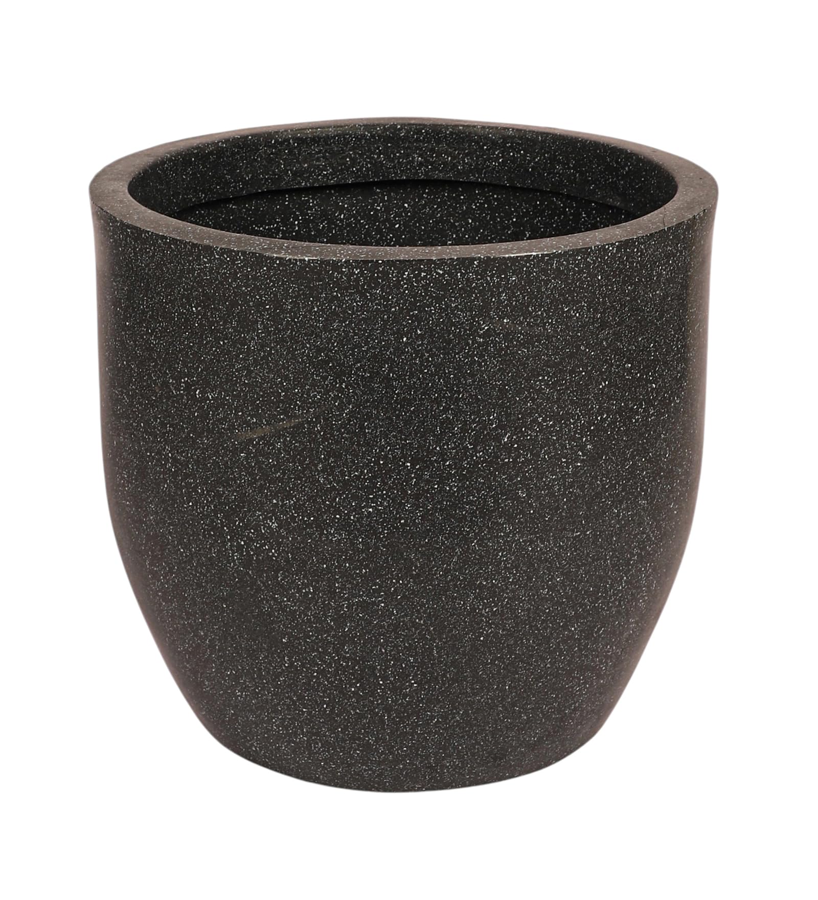 Leafy Tales Modern Round Planter for Home Décor 12 INCH, Highly Durable,Lightweight Indoor Outdoor Planter, Flower Pot Gamla,Tree Planter, Pot for Balcony Garden, Vegetables, Flowers & Greenery