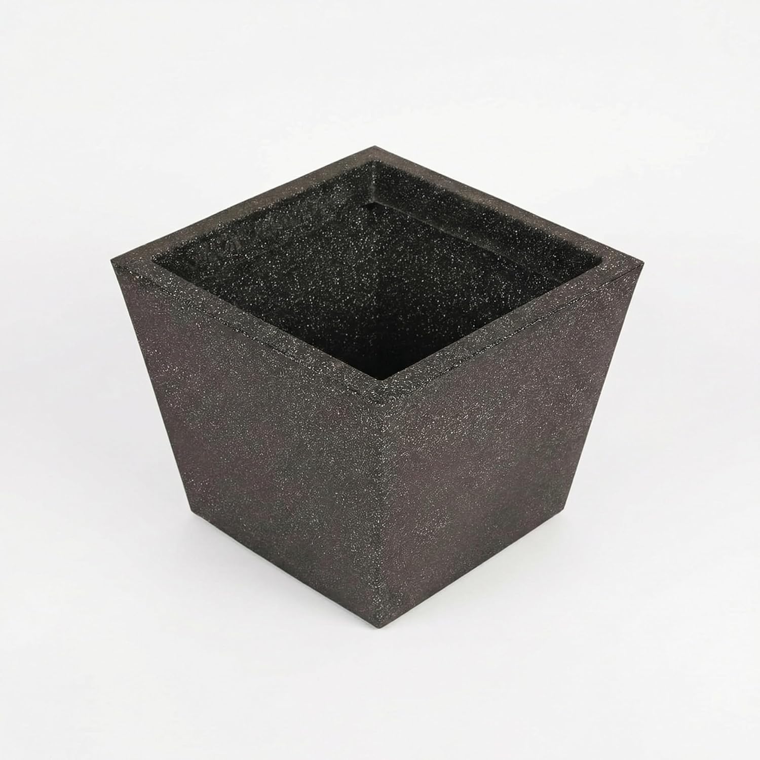 Leafy Tales Modern Square Planter for Home Decor 15 INCH, Highly Durable,Lightweight Indoor Outdoor Planter, Flower Pot Gamla,Tree Planter, Pot for Balcony Garden, Vegetables, Flowers & Greenery