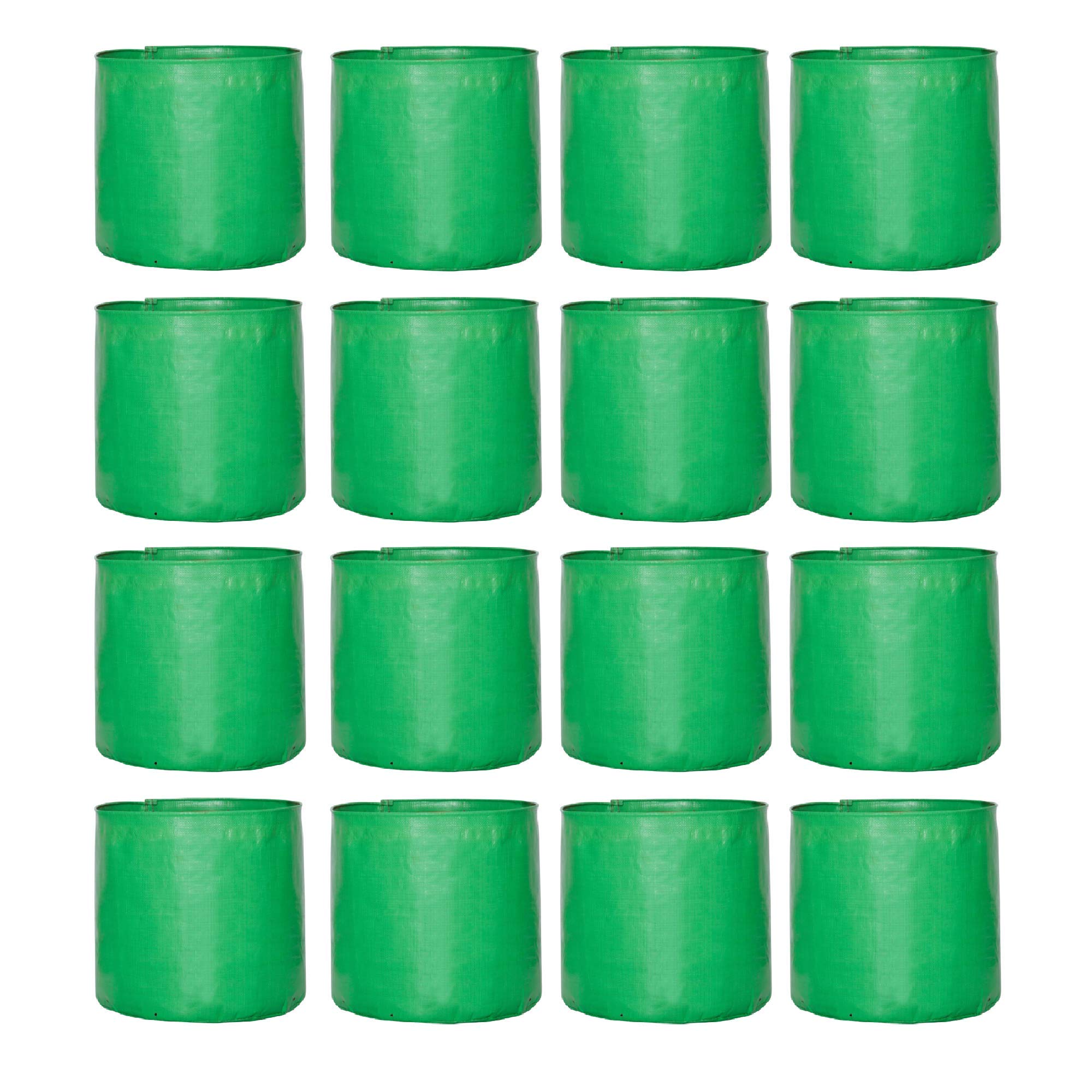 Leafy Tales HDPE Grow Bags, 12 x 12 inches, 5 Pieces, (Model: 12x12 Grow Bag - 5 pc)