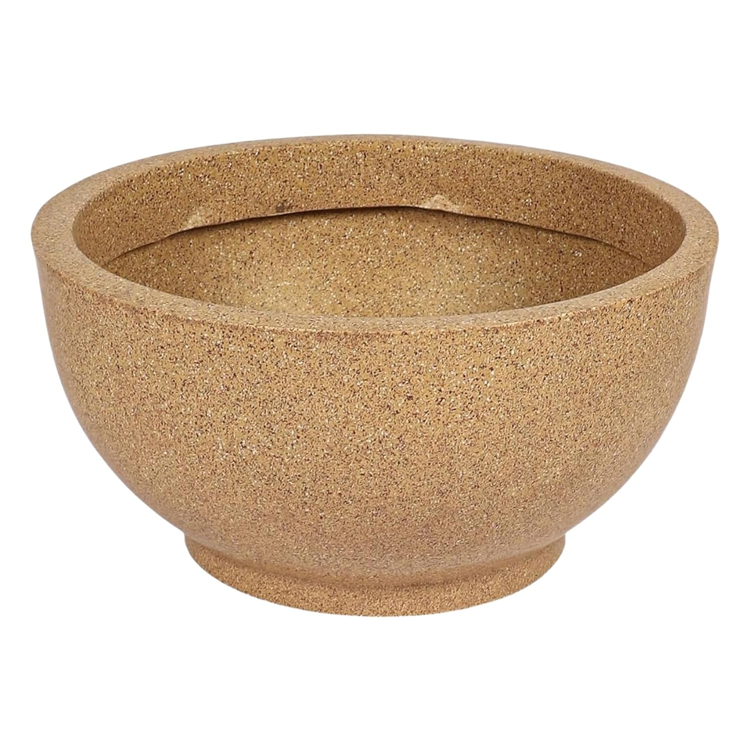 Leafy Tales Modern Round Planter for Home Décor 18 INCH, Highly Durable,Lightweight Indoor Outdoor Planter, Flower Pot Gamla,Tree Planter, Pot for Balcony Garden, Vegetables, Flowers & Greenery