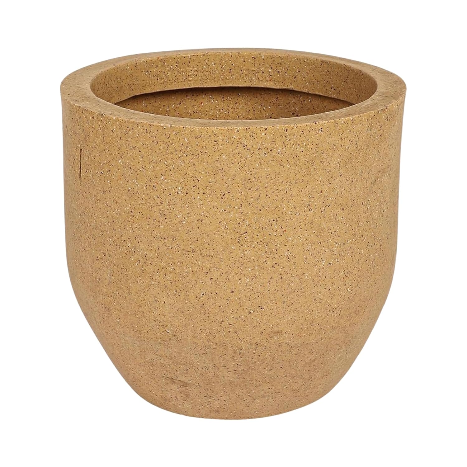 Leafy Tales Modern Round Planter for Home Décor 14 INCH, Highly Durable,Lightweight Indoor Outdoor Planter, Flower Pot Gamla,Tree Planter, Pot for Balcony Garden, Vegetables, Flowers & Greenery