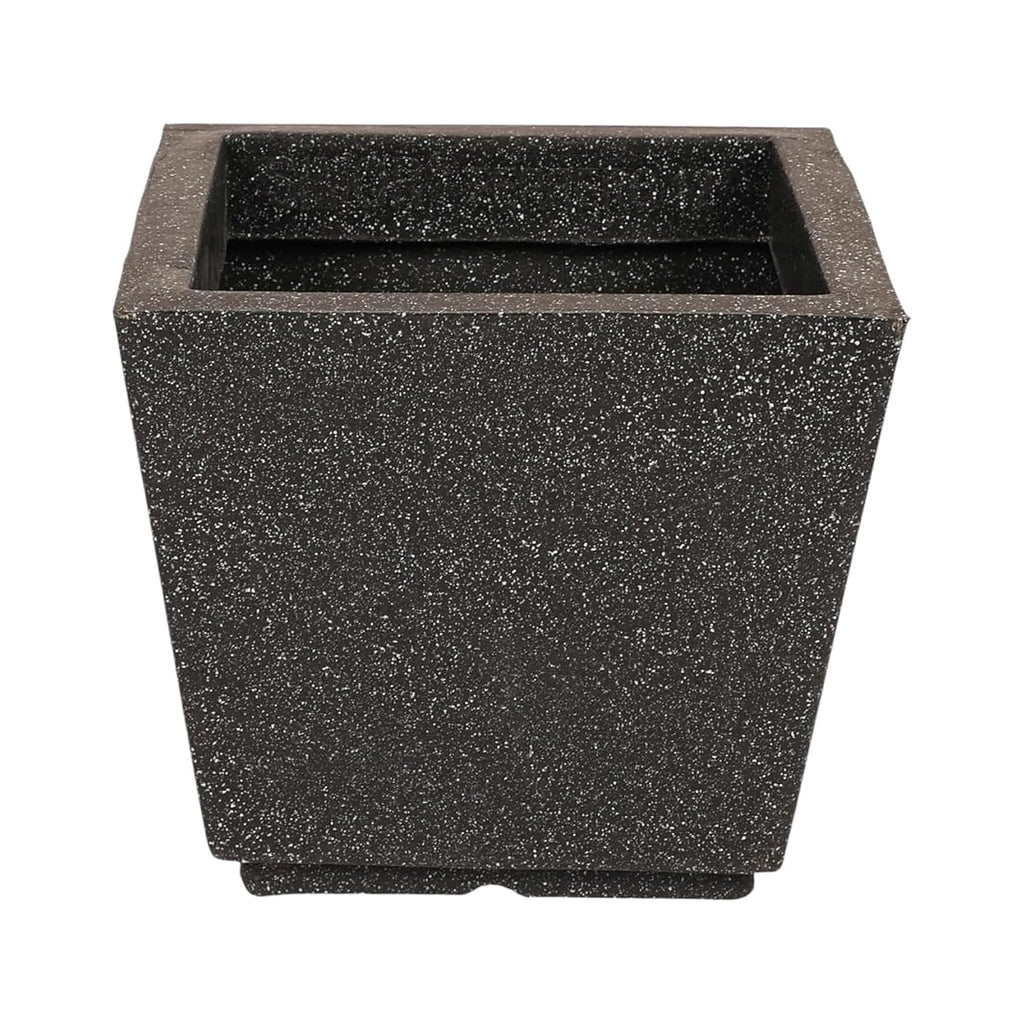 Leafy Tales Modern Square Planter for Home Decor 12 INCH, Highly Durable,Lightweight Indoor Outdoor Planter, Flower Pot Gamla,Tree Planter, Pot for Balcony Garden, Vegetables, Flowers & Greenery