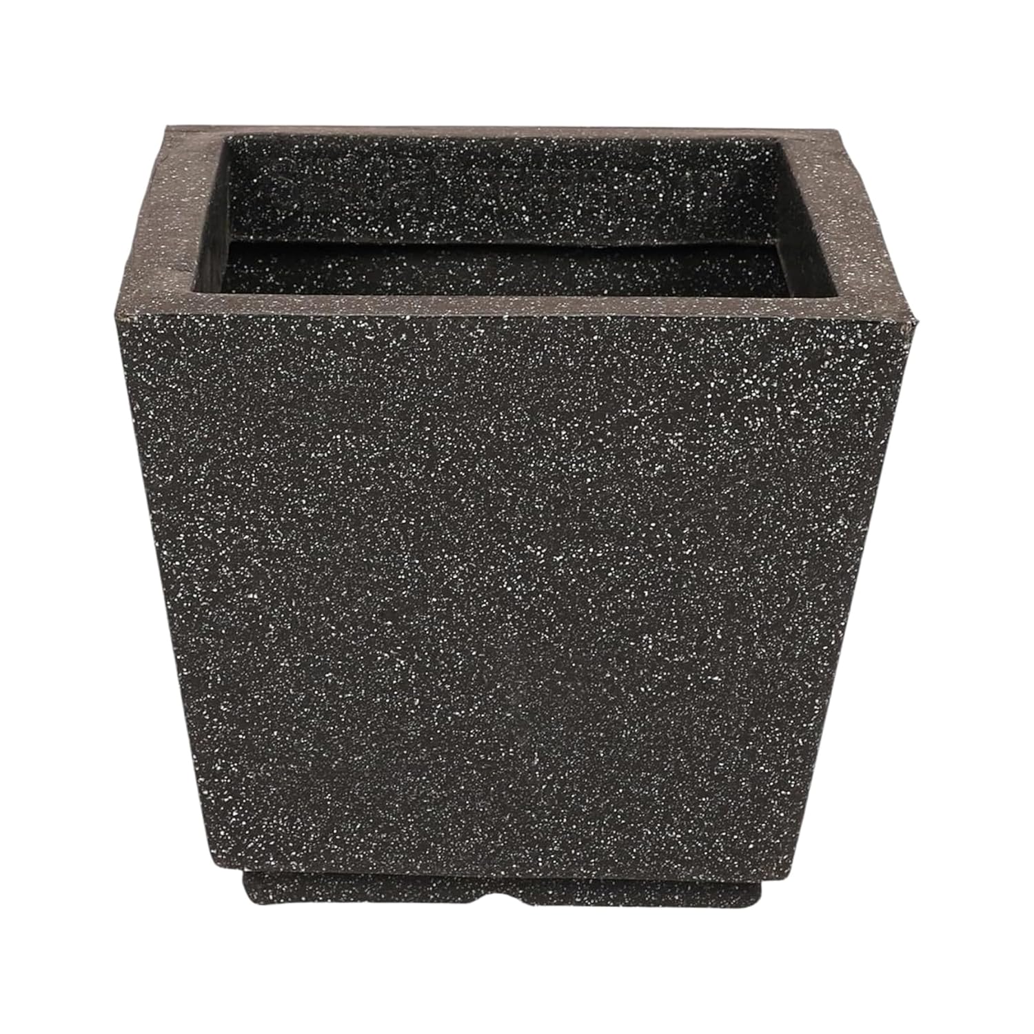 Leafy Tales Modern Square Planter for Home Decor 12 INCH, Highly Durable,Lightweight Indoor Outdoor Planter, Flower Pot Gamla,Tree Planter, Pot for Balcony Garden, Vegetables, Flowers & Greenery