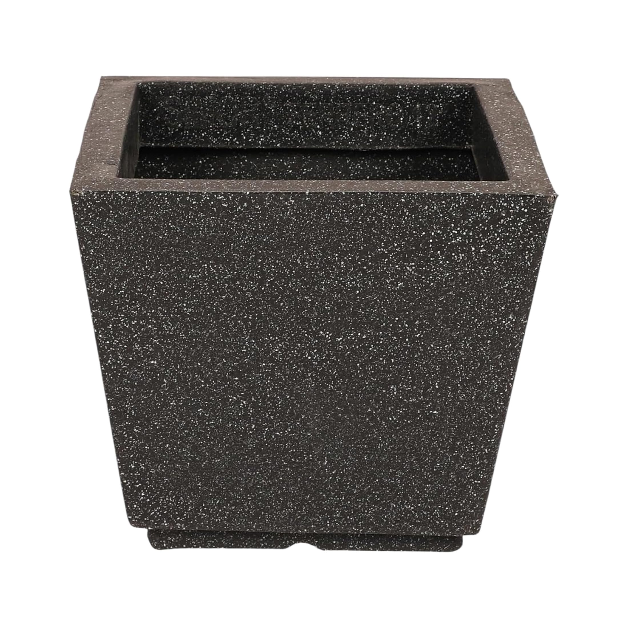 Leafy Tales Modern Square Planter for Home Decor 12 INCH, Highly Durable,Lightweight Indoor Outdoor Planter, Flower Pot Gamla,Tree Planter, Pot for Balcony Garden, Vegetables, Flowers & Greenery