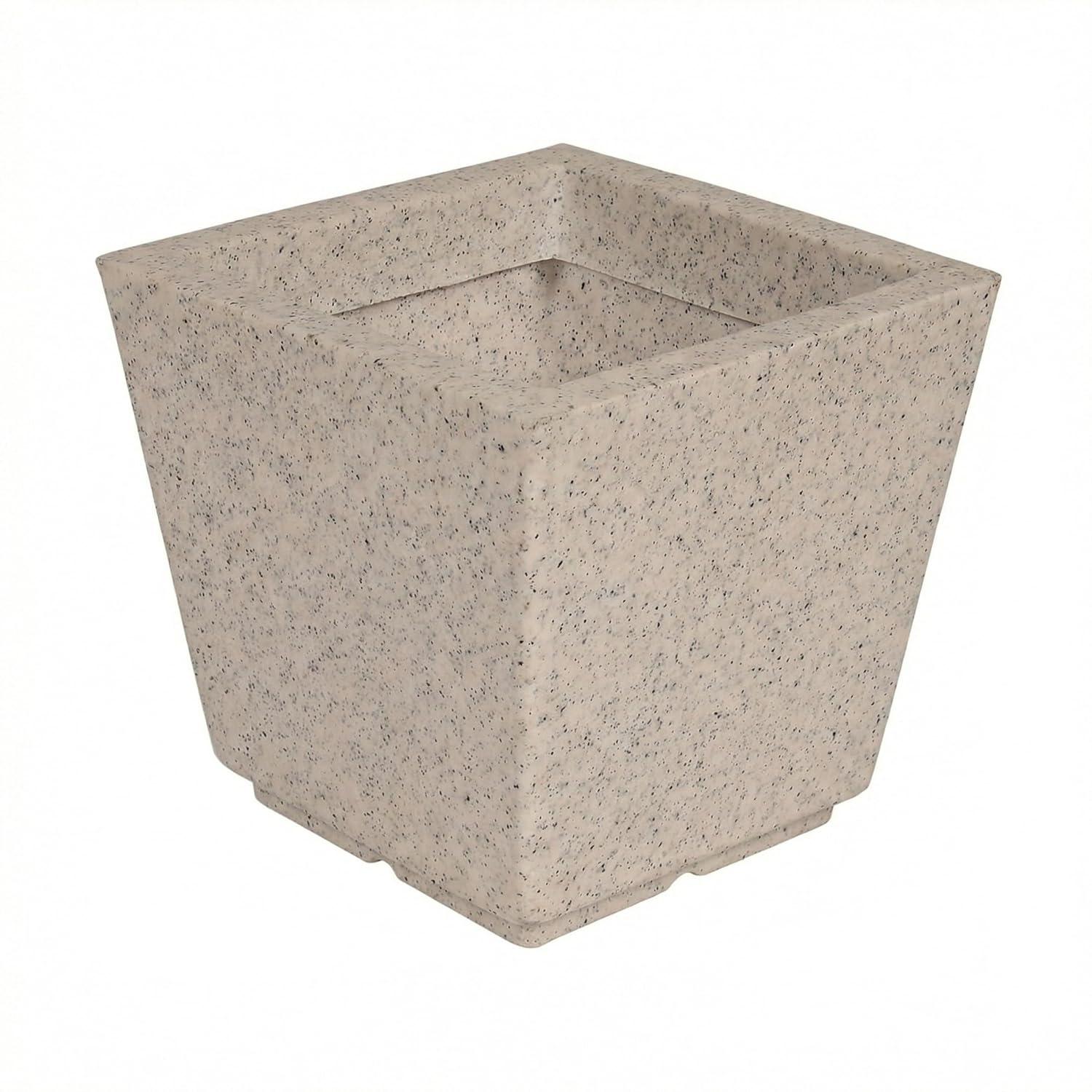 Leafy Tales Modern Square Planter for Home Decor 12 INCH, Highly Durable,Lightweight Indoor Outdoor Planter, Flower Pot Gamla,Tree Planter, Pot for Balcony Garden, Vegetables, Flowers & Greenery